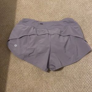 Grey Lululemon shorts